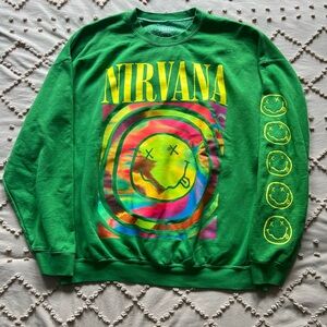Nirvana sweatshirt from Urban Outfitters
